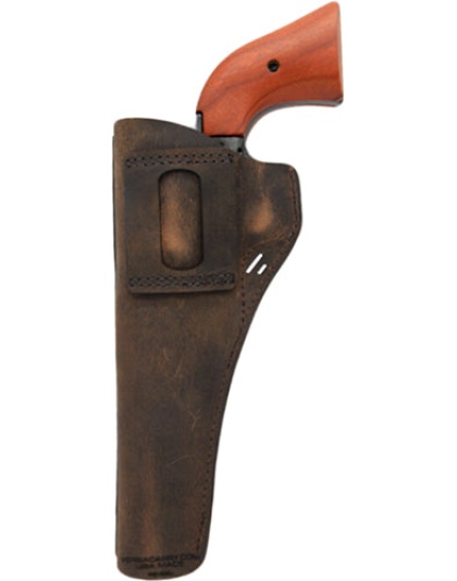 Versacarry Rvlvr Hlstr Owb Lth - Rh .22 Cal Sa 6.5" Ug Dis Brn