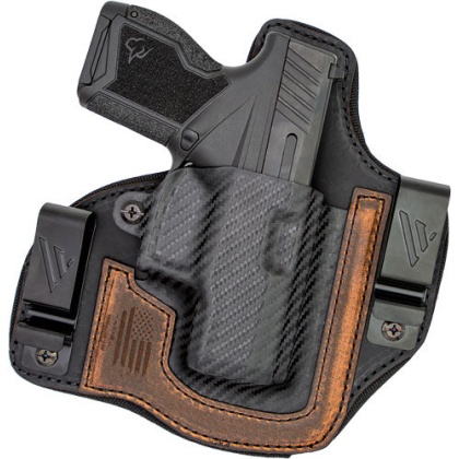 Versacarry Rebel Holster Owb - Kydex Lthr Rh Sig P365 Brn