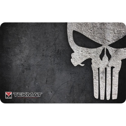 Tekmat Armorers Bench Mat - 11"x17" Punisher Black