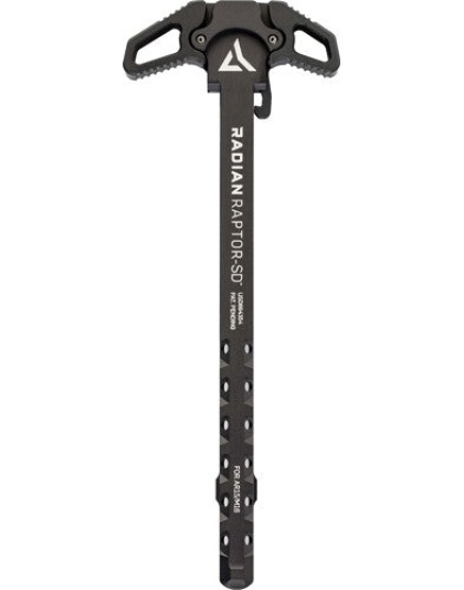 Radian Raptor-sd Charging - Handle Black For Ar15