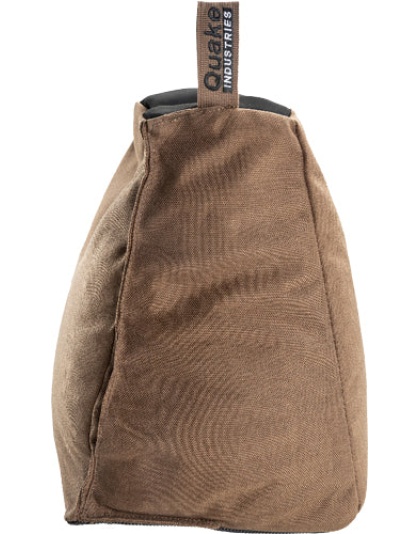 Quake Shooting Bag Large Front - Brown