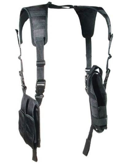 Utg Holster Le Vertical - Shoulder Holster Black