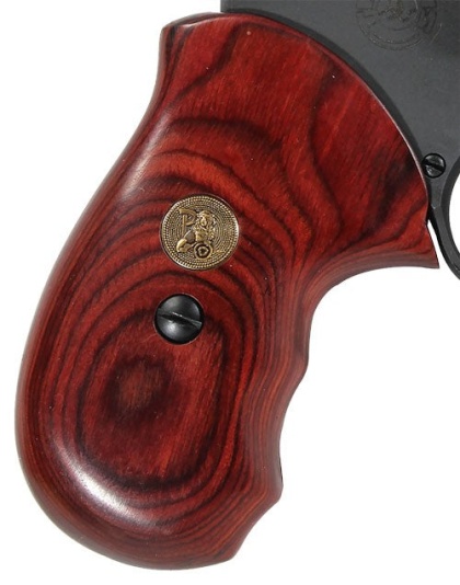 Pachmayr Laminated Wood Grips - Taurus 85 Rosewood Smooth