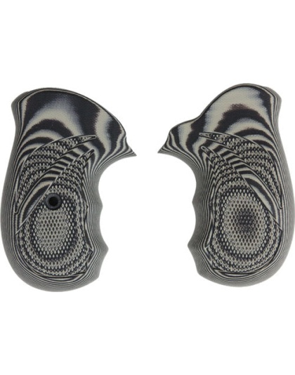 Pachmayr G10 Grips Ruger Sp101 - Grey-black Checkered