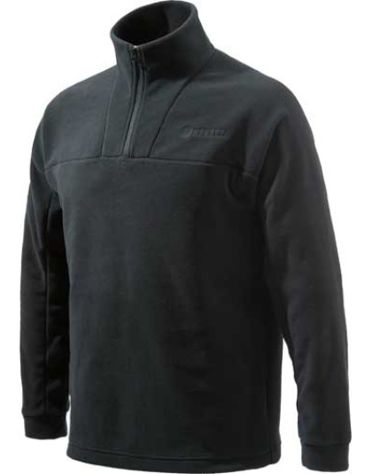 Beretta Jacket Fleece 1-2 Zip - Medium Black