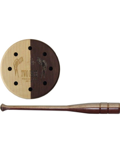 Pittman Game Calls Two Face - Aluminium Pot Turkey Call