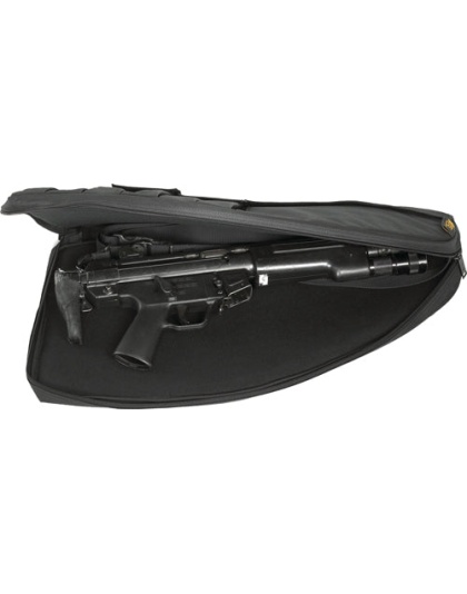 Us Peacekeeper 26" Smg-sbr Cse - 3 Mag Pouches 600 Denier Black