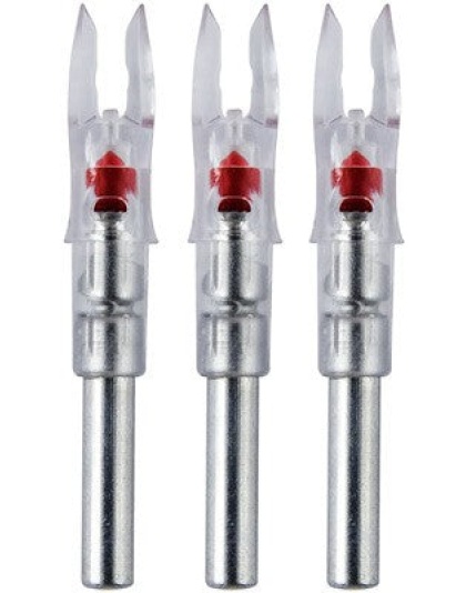 Nockturnal Lighted Nock - X-series Red 3-pack