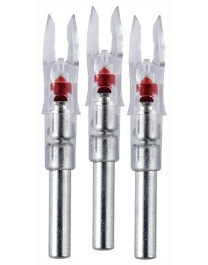 Nockturnal Lighted Nock - Gt-series Red 3-pack