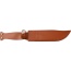 Mc Usmc 7" Bowie Blade W- - Leather Sheath