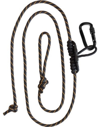 Muddy Safety Harness Lineman's - Rope W-carabiner & Prusik Knot