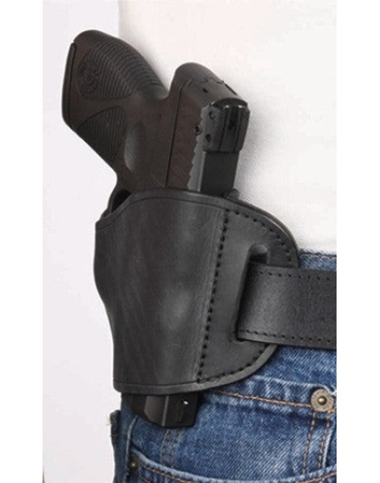 Bulldog Belt Slide Holster Blk - Rh Large Frame Autos