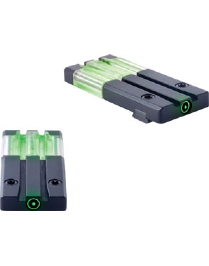 Meprolight Fiber Tritium Green - Circle Dot Rear Sight Glock