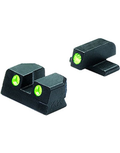 Meprolight Night Sight Fixed - Set Green-green Springfield Xd