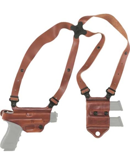 Galco Miami Ii Shoulder System - Rh Leather Sig P226-229 Tan