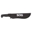 Sog Machete Sogfari 10" Tanto - Black W-sheath