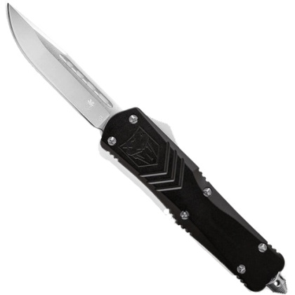 Cobratec Medium Fsx Otf Black - 3" D2 Steel Drop Point