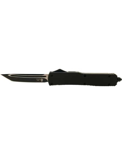 Templar Knife Slim Otf Black - Rubber 3.5" Black Tanto