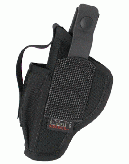 Michaels 7000 Hip Holster #1 - Ambidextrous Nylon Black