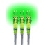 Lumenok Lighted Nock - Signature Series Green 3pk