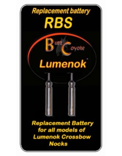 Lumenok Replacement Battery - For Lighted Bolt Nock 2pk