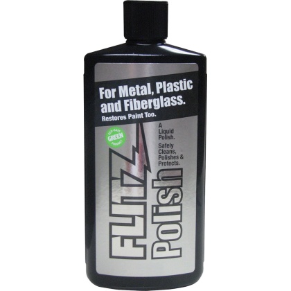 Flitz Metal Polish Liquid - 225ml 7.6 Oz Bottle