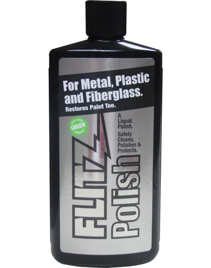 Flitz Metal Polish Liquid - 225ml 7.6 Oz Bottle