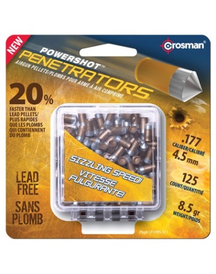 Crosman Pellets .177 Lead Free - 8.5 Grain 125 Count