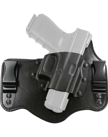 Galco Kingtuk Iwb Clip Holster - Rh Hybrid Glock 43 Black