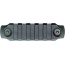 Bcm Rail Section--nylon Keymod - 3" Rail Black