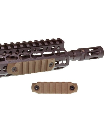 Bcm Rail Section--nylon Keymod - 3" Rail Fde