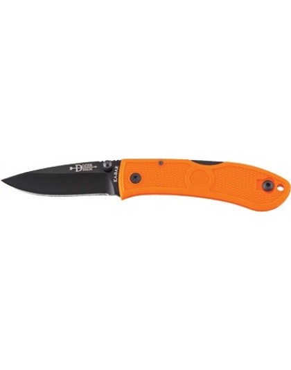 Ka-bar Dozier Folding Hunter - 3" Blaze Orange