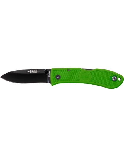 Ka-bar Dozier Folding Hunter - 3" Kelly Green