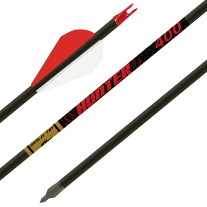 Gold Tip Arrow Hunter 340 - 2" Raptor Vanes 1-2doz