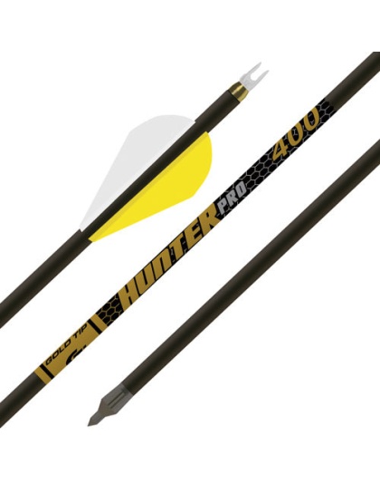 Gold Tip Arrow Hunter Pro 400 - 2" Raptor Vanes 1-2doz
