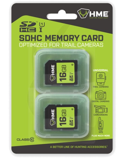 Hme Sd Memory Card 16gb 2pk -