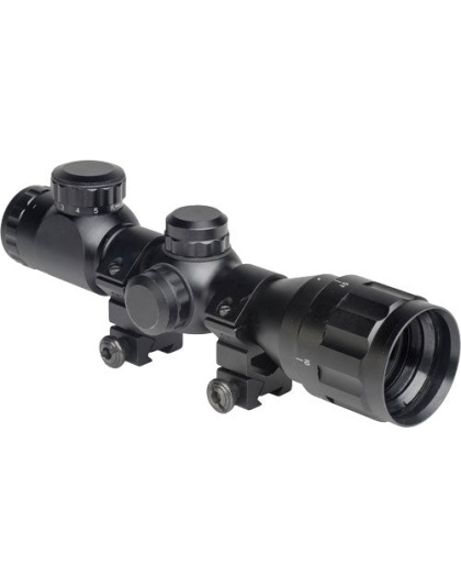 Hatsan Optima 4x32ce Ao - Compact Scope W- Rings & Caps