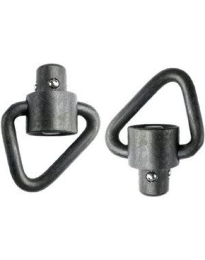 Grovtec Hd Angled Loop Push - Button Swivels 2-pack