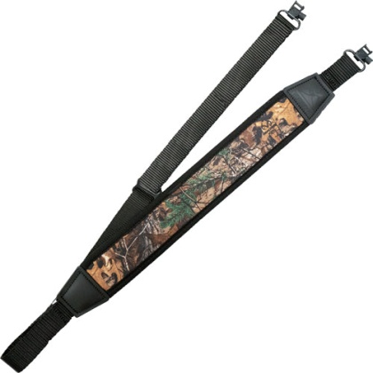 Grovtec Flex Sling Elastic - Polymer W-swivels Realtree Xra