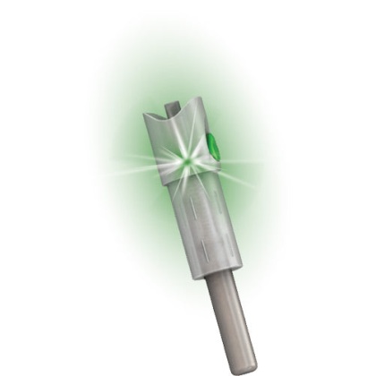 Glorynock Lighted Xbow Nock - Moon .297" Green 3-pack