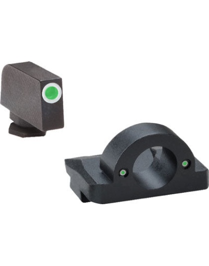 Ameriglo Tritium Ghost Ring - Set Grn-grn Glock 17-19 Gen5