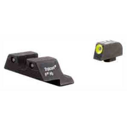 Trijicon Night Sight Set Hd - Yellow Outline Glock 21