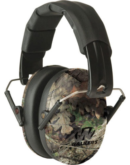 Walkers Muff Shooting Passive - Pro-low Profile 22db Mossy Oak