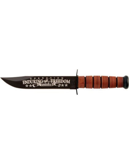 Ka-bar Usmc Oef Afghanistan - 7" W-leather Sheath Usmc