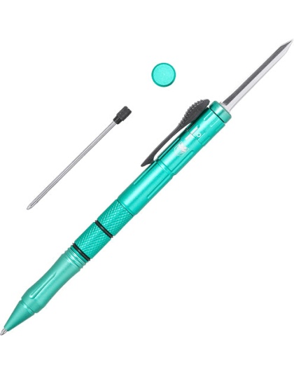 Cobratec Otf Pen Knife Tiffany - Blue 1.75" Blade W-black Ink