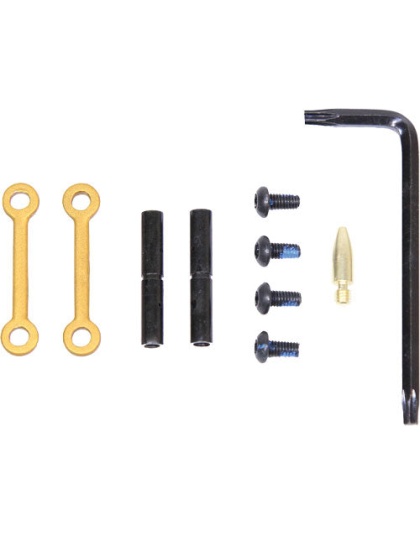 Guntec Ar15 Anti Rotation - Pin Set Anodized Gold