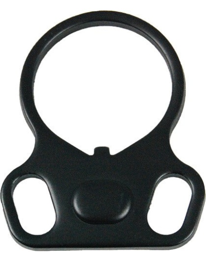 Guntec Ar15 Single Point Sling - Adapter Ambi Black