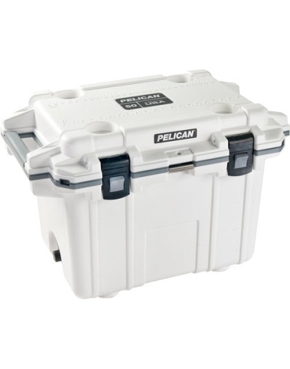 Pelican Coolers Im 50 Quart - Elite White-gray