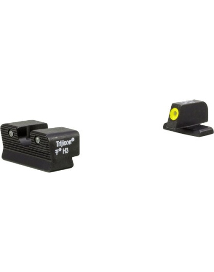 Trijicon Night Sight Set Hd Xr - Yellow Outline Springfield Xd