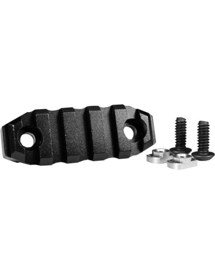 Odin M-lok 5 Slot Accessory - Rail Black Aluminum